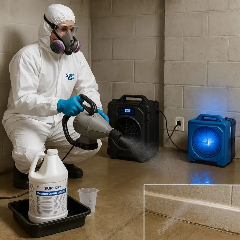 Sanitization and Odor Removal process in Kenhorst, PA
