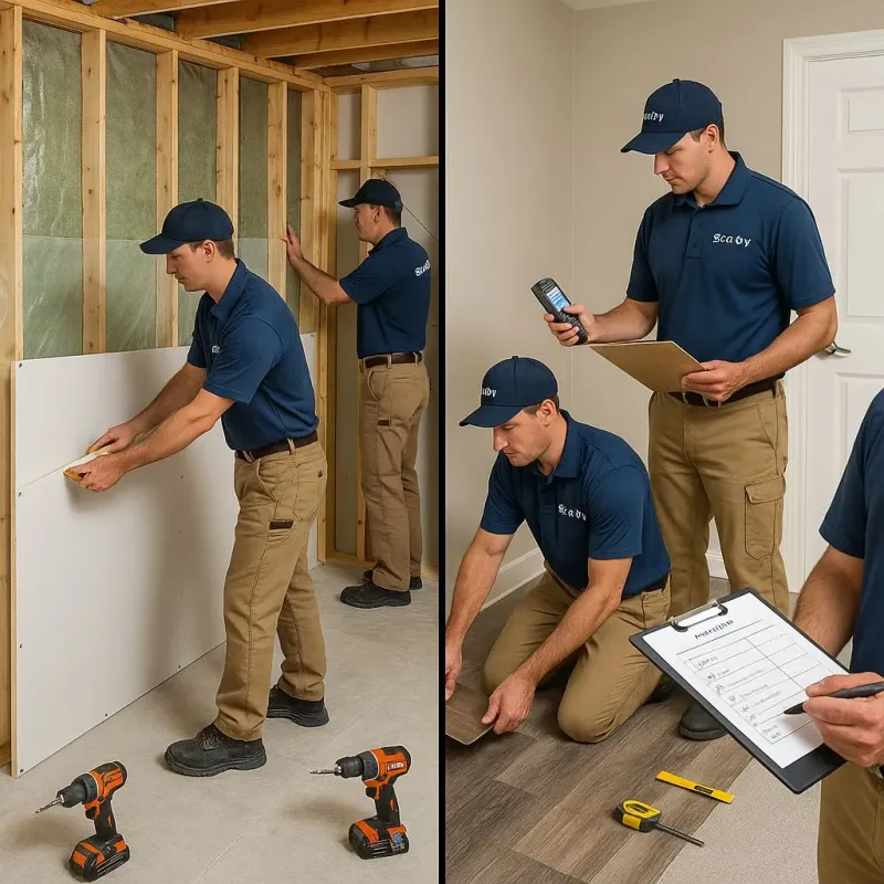 Repairs and Reconstruction process in Kenhorst, PA