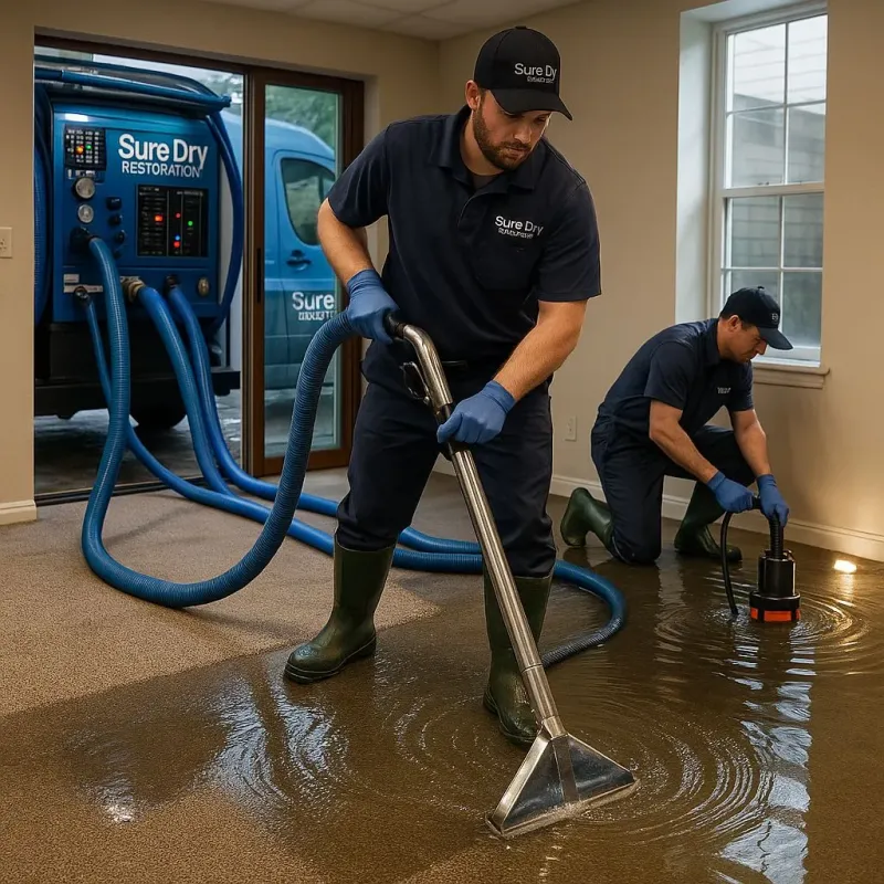 Water Extraction and Removal process in Kenhorst, PA